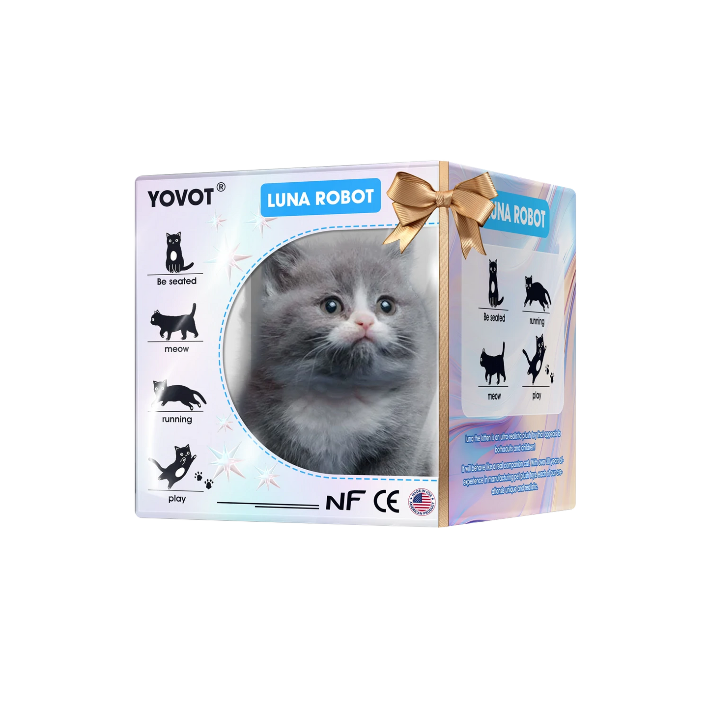 【Yovot® Official Store】LUNA the Robot Cat 😺& TOBY the Robot Dog🐶 – Perfect Pet Duo for Kids & Family – Last Day for Sale!
